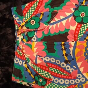 J. Crew Tie-back Tulip Skirt in Ratti Kaleidoscope Floral Print - Size 2